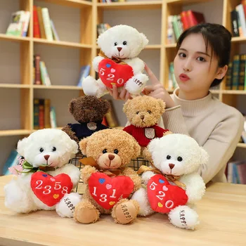 

Sweater teddy bear doll plush toy hug bear doll doll bear rag doll child sleeping comfort small pillow girl bed sleeping pillow