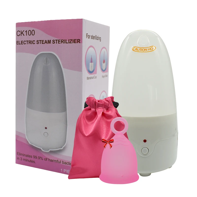 Menstrual Cup Steam Sterilizer portable sterilizer Health Care Sterilizer to disinfect Menstrual cup Rapid Disinfection Product