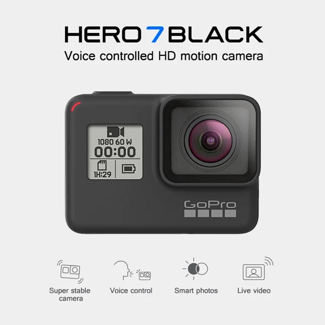 Gopro Hero7 Black Video Cameras | Go Pro Hero 7 Black Waterproof 