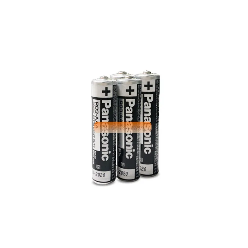 2 шт./лот Panasonic R03 1 5 в AAA щелочные батареи без ртути сухая батарея для электрических