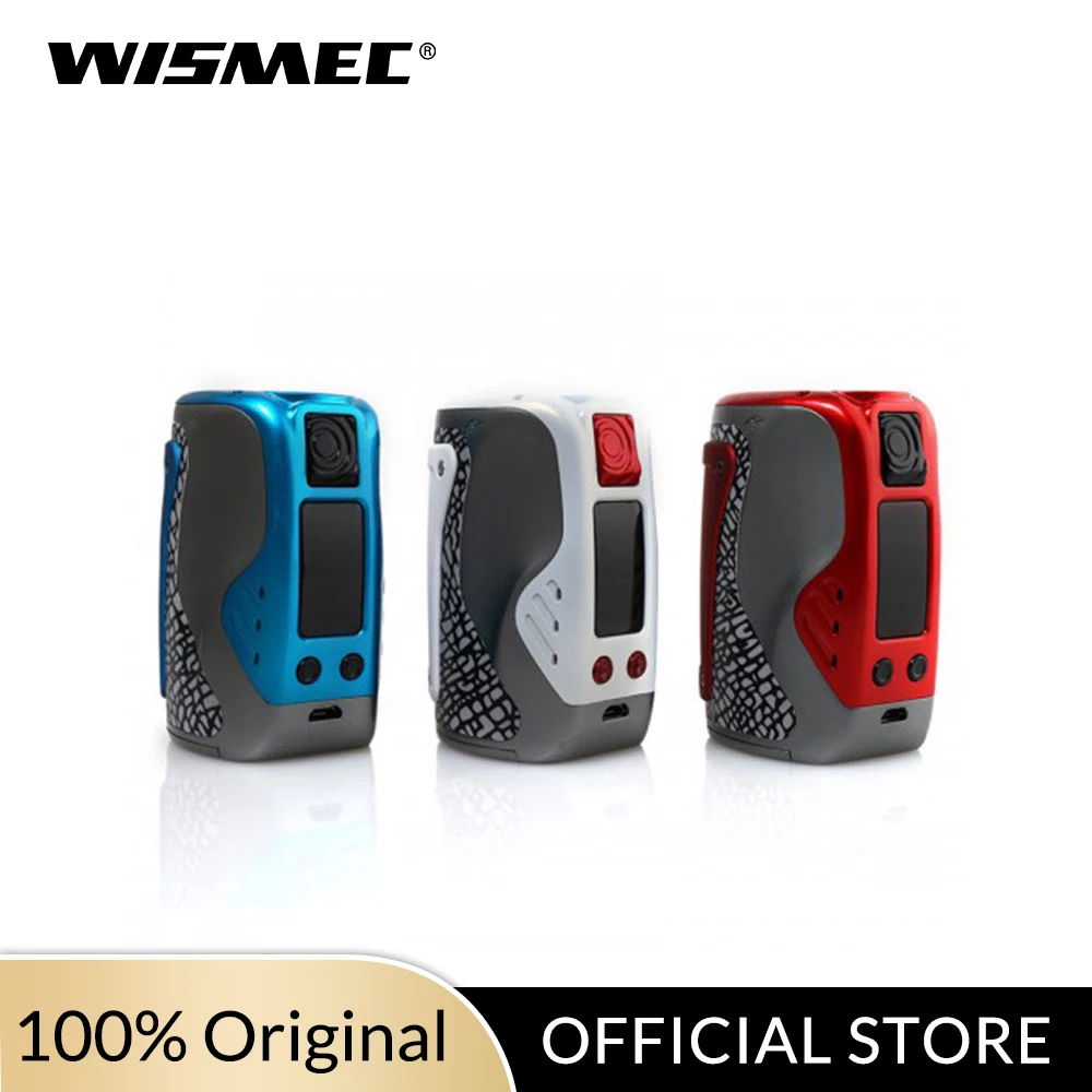 [Официальный магазин] WISMEC Reuleaux Tinker TC MOD 300 Вт Выход/TC Ni/TC Ti/TC SS/TCR режим электронная