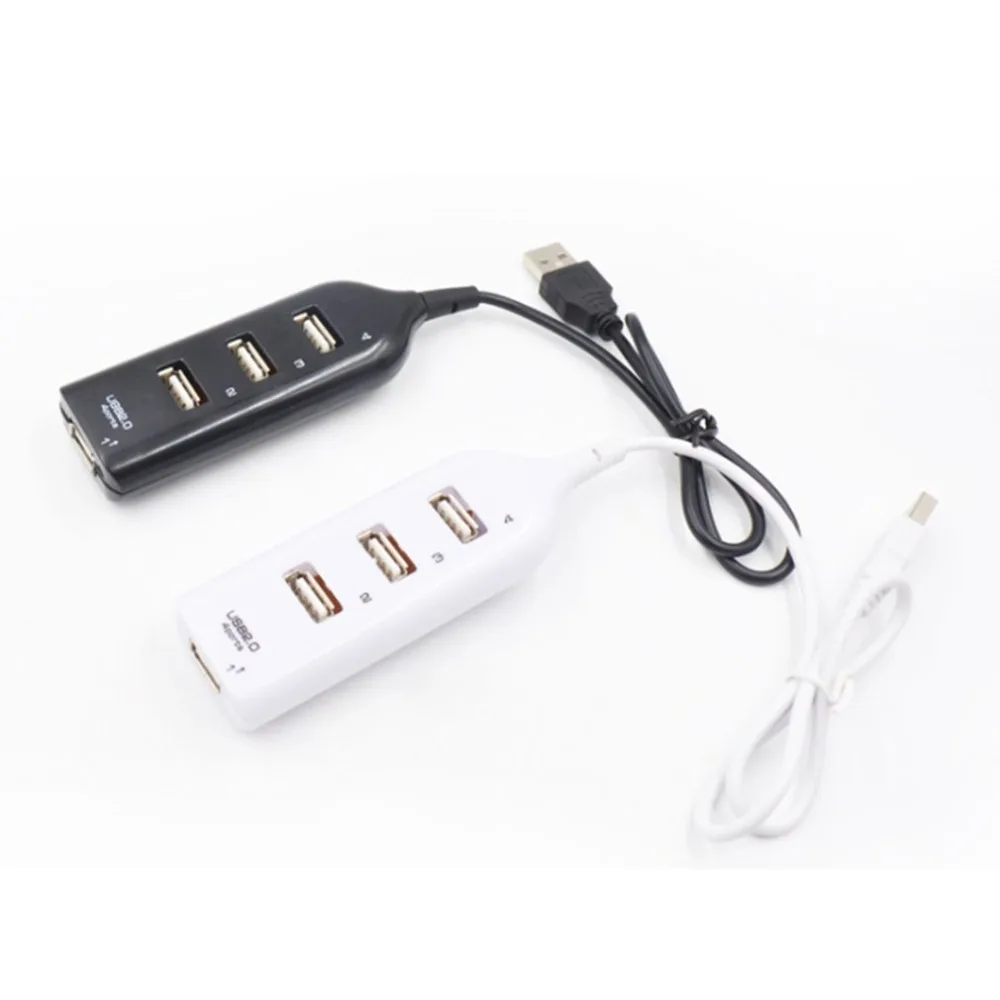 4-USB порт высокоскоростной концентратор разветвитель для U дисковая карта считыватель персональный компьютер ноутбук передача данных Передача питания
