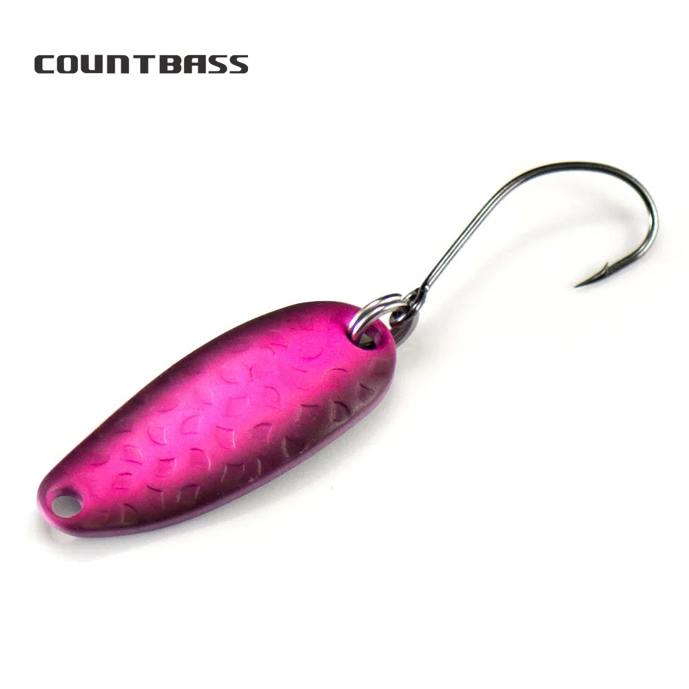 

Brass Casting Spoon With Single Hook, Size 29x11.5mm, 3.5g 1/8oz Salmon Trout Pike Bass Fishing Lures, Crappie Fish Bait