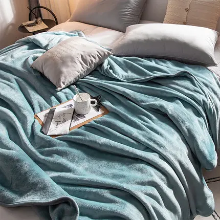 ZHUO MO, 200*230 см, Коралловое Флисовое одеяло, роскошное, теплое, постельные принадлежности, покрывало, рождественское, gif, зимнее, для дома, простыни, свадебное одеяло - Цвет: Зеленый