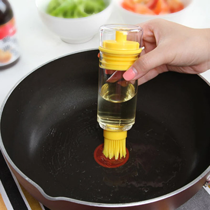 DIY выпечка приготовления пищи силиконовая гриль щетка для бутылки с маслом рождественское печенье дерево бутылка-щетки барбекю-масло для гриля бумага кухня полезный набор инструментов