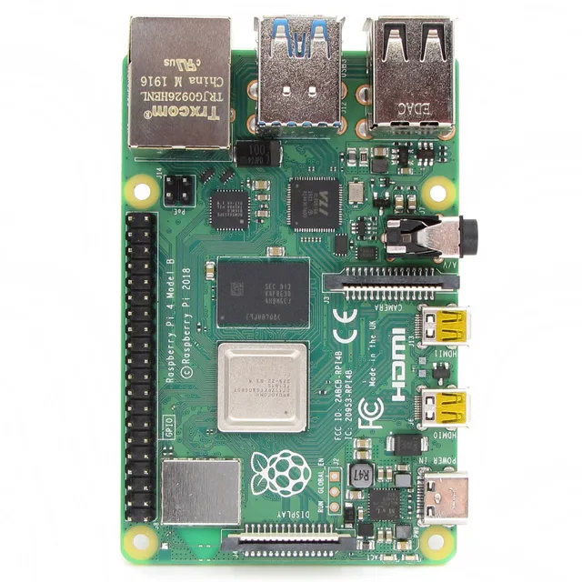 SDRAM-Raspberry Pi 4, 2GB, modelo B BCM2711 Cortex-A72 de 64 bits, Quad core, 1,5 GHz, SOC 2,4 y 5,0 GHz, wi-fi Bluetooth 5,0, Raspberry PI 4B SDRAM-Raspberry Pi 4, 2GB, modelo B BCM2711 Cortex-A72 de 64 bits, Quad core, 1,5 GHz, SOC 2,4 y 5,0 GHz, wi-fi Bluetooth 5,0, Raspberry PI 4B
