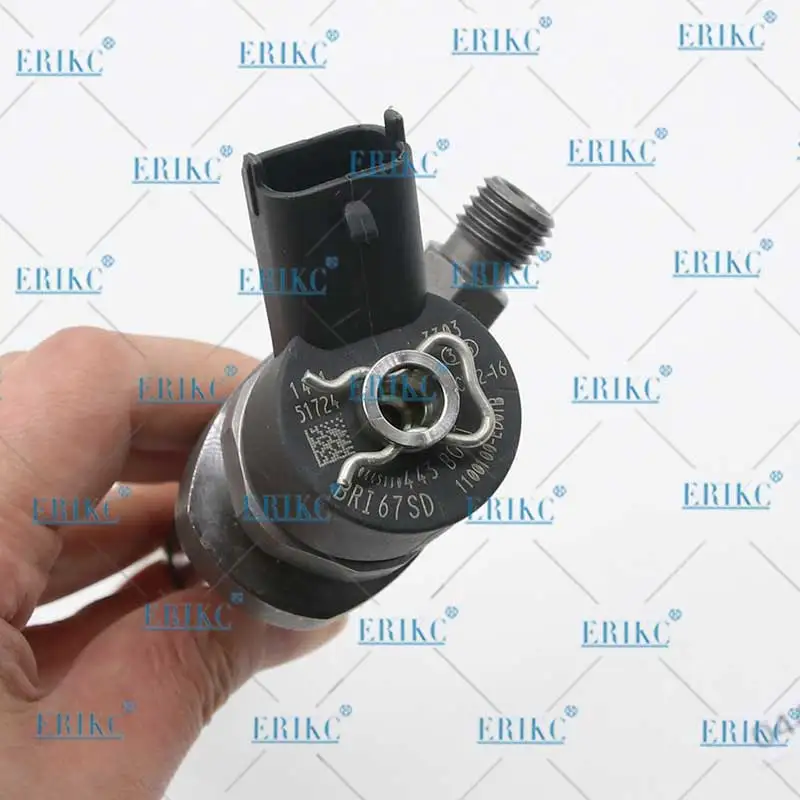 ERIKC 0445110443 части инжектора 0 445 110 443 оригинальная дизельная Форсунка для Bosch GREATWALL 1100100ED01B
