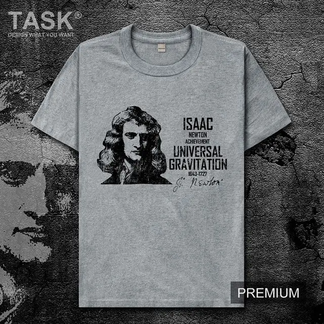 特価 アイザック ニュートン 物理学の法則 Tシャツ 数学 実験 工作 Www Goldenshoppingcalhau Com Br