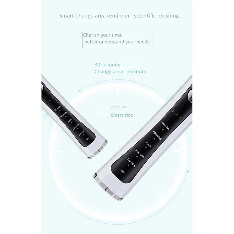 Electric Toothbrush Powerful Sonic Cleaning - Use 5 Optional Modes Whitening Toothbrushes for Adults with 3 Brush Heads Electric Toothbrush Powerful Sonic Cleaning - Use 5 Optional Modes Whitening Toothbrushes for Adults with 3 Brush Heads