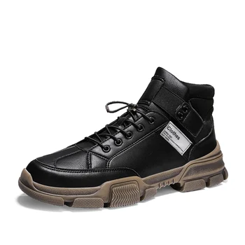 

Winter Men's high tops, Martin boots, work boots, men's shoes, trendy shoes, retro men's shoes