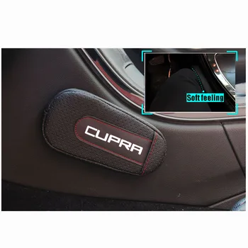 

Soft Leather Leg Cushion Knee Pad Armrest pad Interior Car Accessories For Seat Cupra