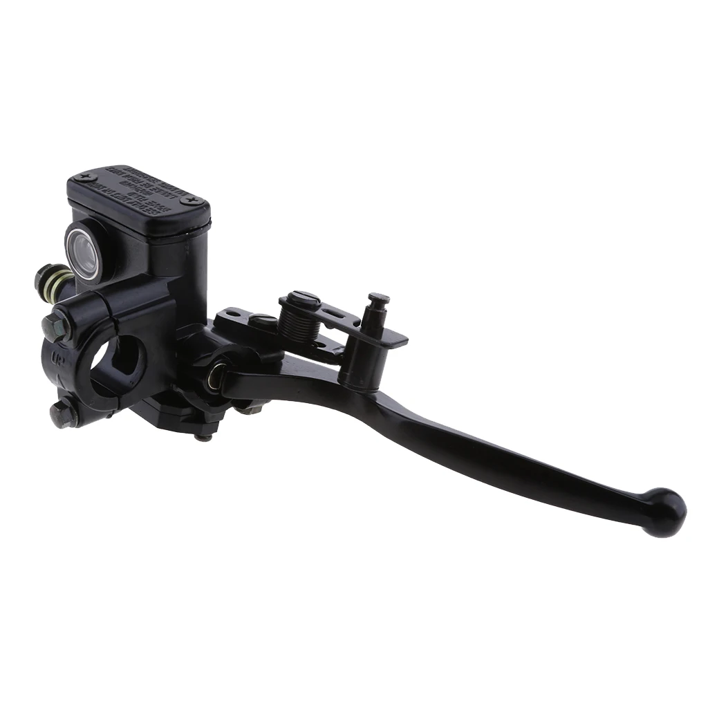 10mm Banjo 22mm Bar Motorcycle Front Right Hydraulic Brake Master Cylinders