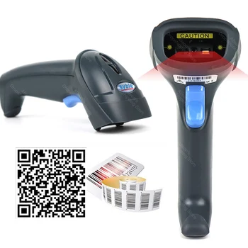 

Handheld USB Wired 1D 2D QR Code Barcode Scanner PDF417 Code Reader for Computer Screen Scanner Reader