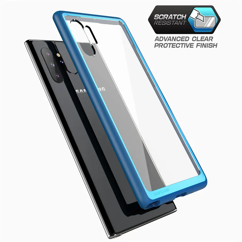 Чехол SUPCASE для samsung Galaxy Note 10 Plus( выпуск) UB style Premium Hybrid TPU бампер защитный прозрачный PC задняя крышка