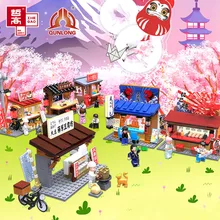

Zhegao JZ3001-1-6 small particle building blocks children's assembling toy model building set gift
