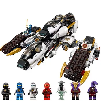 

New 1135pcs Ninja Ultra Stealth Raider Building Blocks Compatible lepinblock Ninjagoes Bricks Bricks Toys For Children Gift