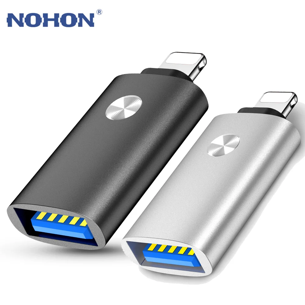 High Quality OTG Adapter For lightning to USB Camera U Disk Keyboard