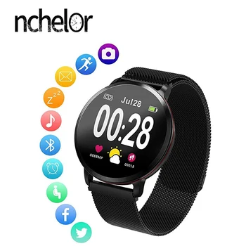 

Smart Watch IP67 Waterproof Blood Pressure Sport Smartwatch Women Men Heart Rate Health Smart Bracelet For Android IOS