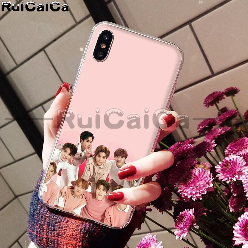 A5 Чехол для телефона RuiCaiCa KPOP K.A.R.D MONSTA X NCT 127 чехол для Apple iPhone 8 7 6 6S Plus X XS MAX 5 5S SE XR - Цвет: A5