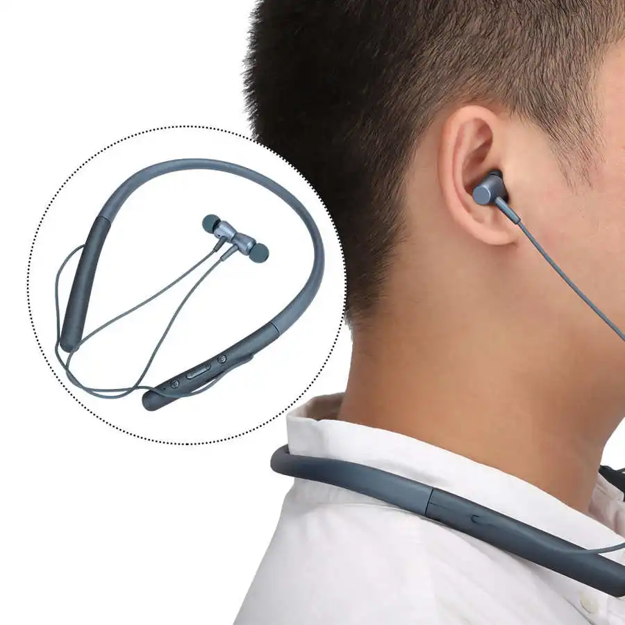 Universal Wireless BT4 2 Magnetic In Ear Headphone Headset Earphone Earbuds