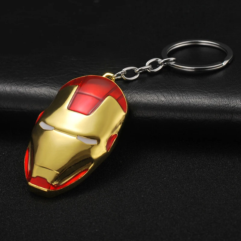 5 Marvel Мстители брелок, Тор молот танос перчатка Капитан Америка щит Халк Бэтмен маска брелок - Цвет: 5