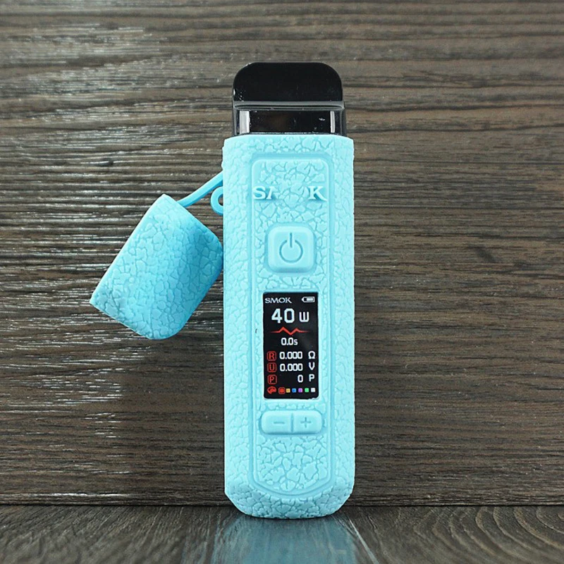 Силиконовый защитный чехол для Smok PRM40 40w Vape Pod Pen Mod kit светящийся белый