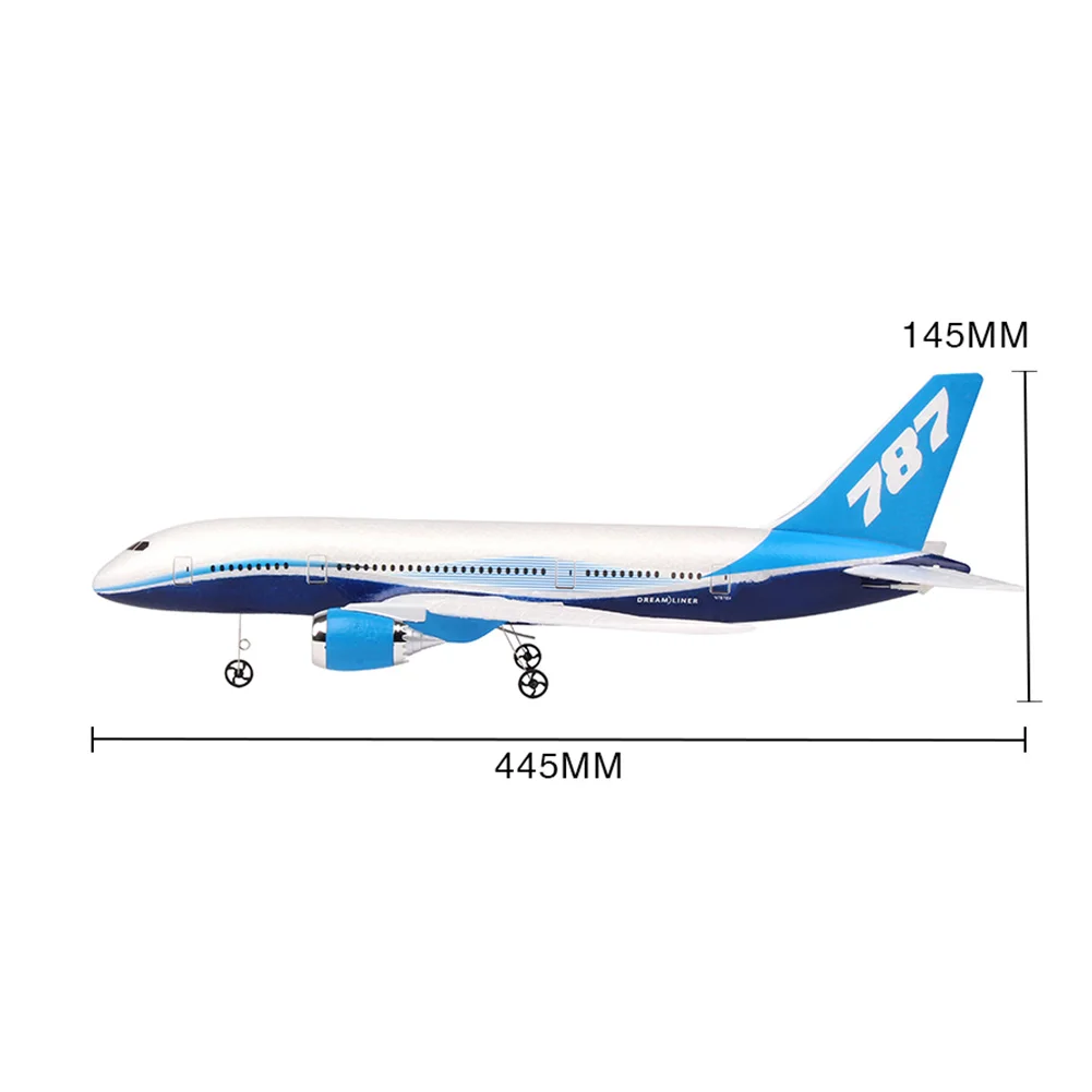 QF008-Boeing 787 RC самолет 2,4 GHz 3CH мини подарок для начинающих RTF весы DIY легкое управление фиксированное крыло игрушки Моделирование аэромоделлинг