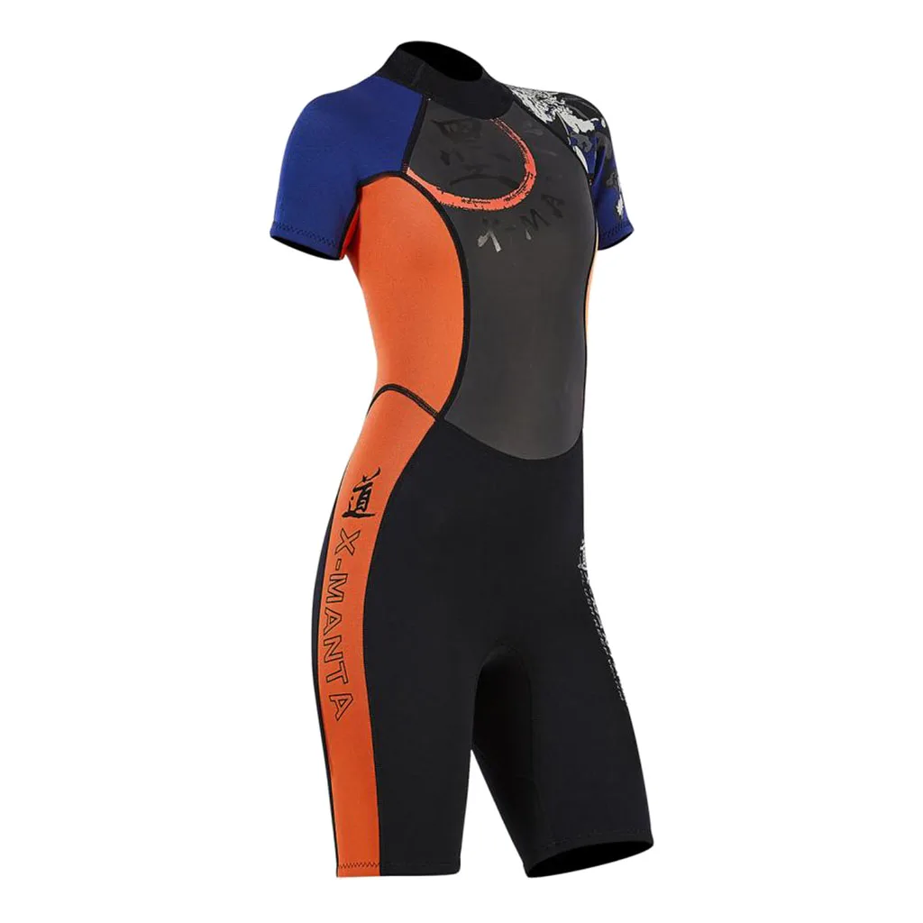 3mm Neoprene Diving Wetsuit Full Body Jumpsuit Shorty Shorts UPF50+UV Protection Kayaking Spearfishing Wet Pants Tops Jacket