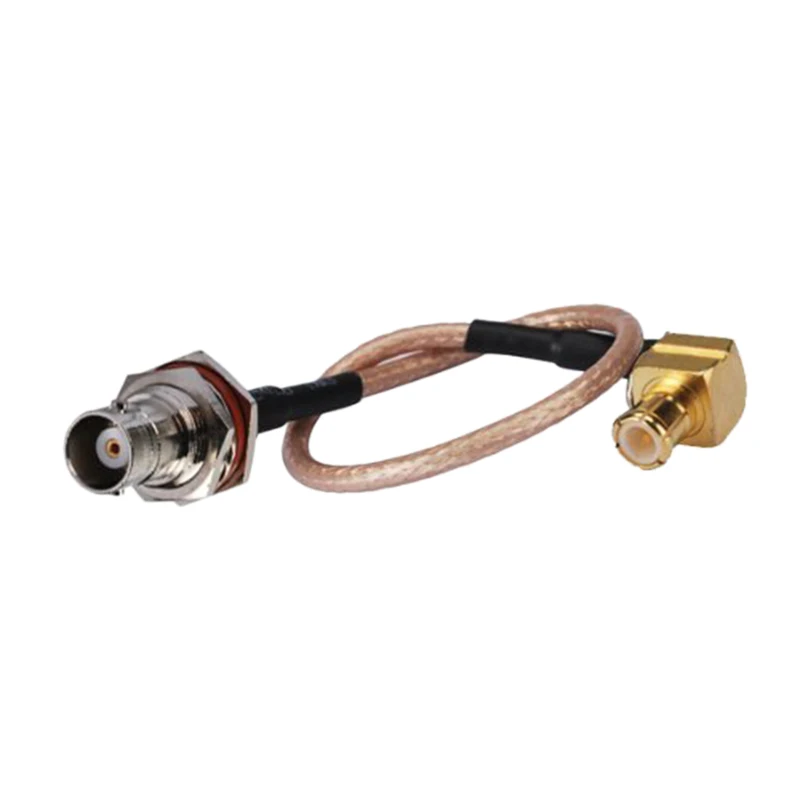BNC Cable Adapter RF Coaxial Assembly Female To MCX Male Right Angle | Обустройство дома
