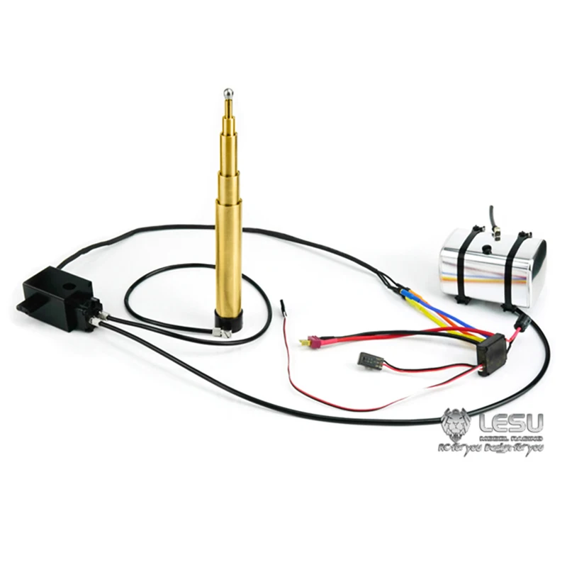 Гидравлический ESC насос LESU 130 мм цилиндрический масляный бак для 1/14 RC DIY TAMIYA
