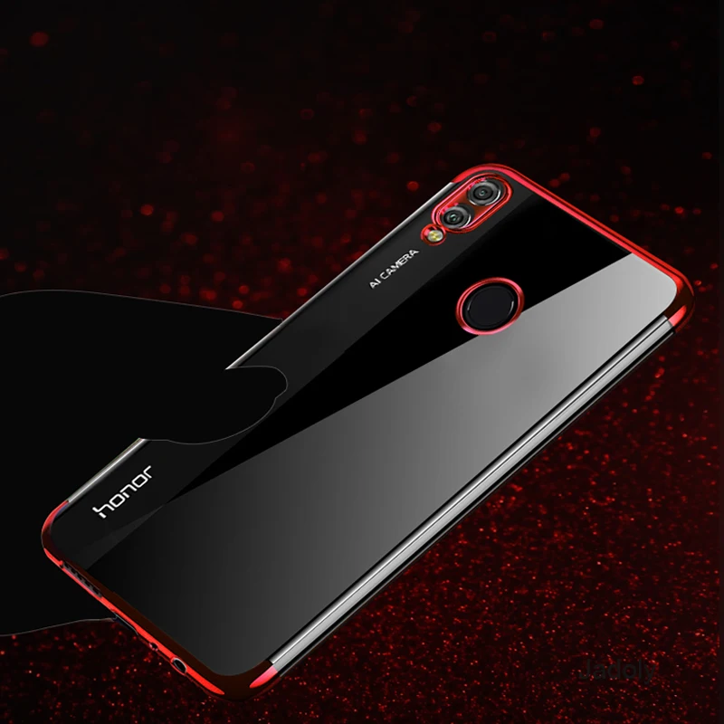 Honor 8X 8A 8c Electroplated Phone Case For Huawei Honor 8A 8x y6 2019 Case Silicone Shockproof Back Case Honor 8X 8S 8A