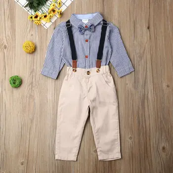 

Top Baby Kids Boys Infant Romper Jumpsuit Bodysuit Cotton Outfit Set 0-24M /BY