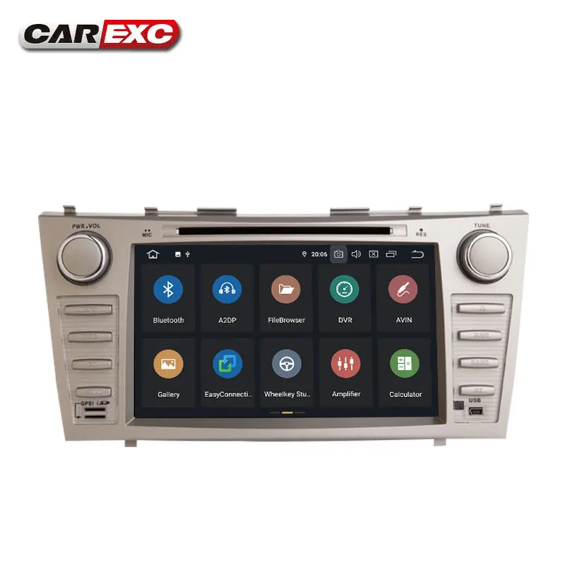 Sale 8 Inch Android 9.0 Octa Cores Car DVD GPS Navigation For Toyota Camry 2007-2010 Head Unit Car Stereo Radio Multimedia Carplay 5