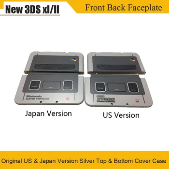 

Original For SNES limited Housing Shell Case For New 3DS XL LL Front Back Faceplate For Nintend New3DSXL