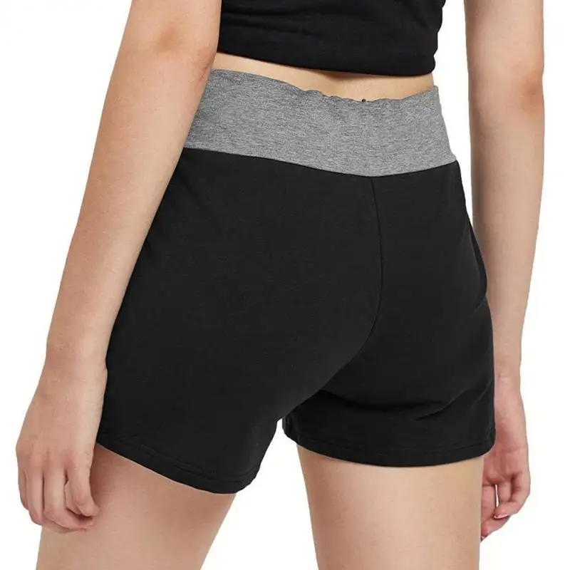 Новые свободные хлопковые фитнес-браслет обтягивающие эластичная Низкая Талия Короткие брюки женские шорты летние женские шорты для бега однотонные