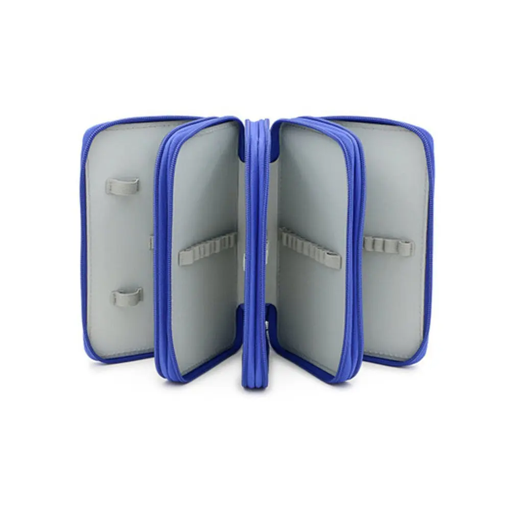 Большой Вместительный чехол для карандашей для школы/колледжа/Uni с застежкой-молнией, чехол для канцелярских принадлежностей, сумка, чехол