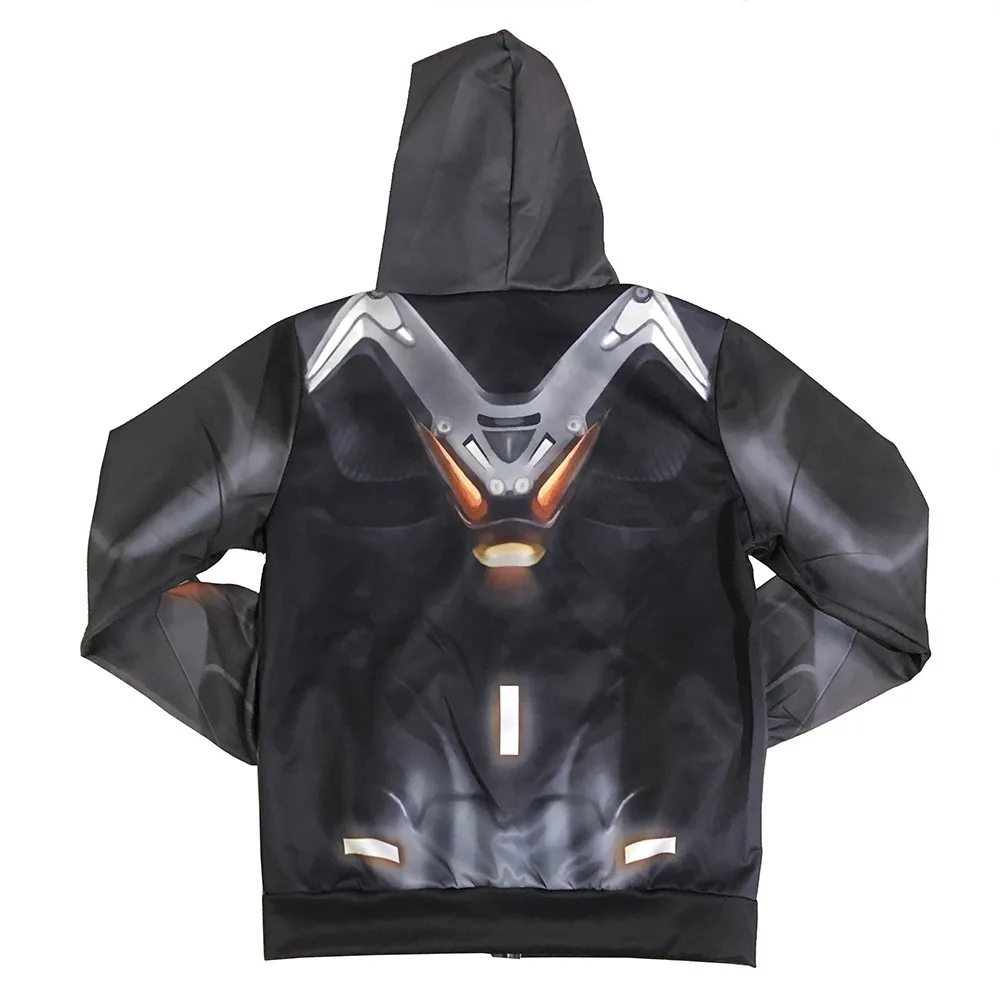 Battle Game Omega Oblivion Link Cosplay Costume Hoodie Halloween Costume Zipper Hoodies Sweatshirts Tops for Men Women