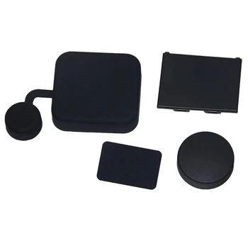 

Hot 3C-4 in 1 Housing lens cover+Lens Cap +Replacement Battery Door+Side Door Cover For GoPro Hero 3+ Camera