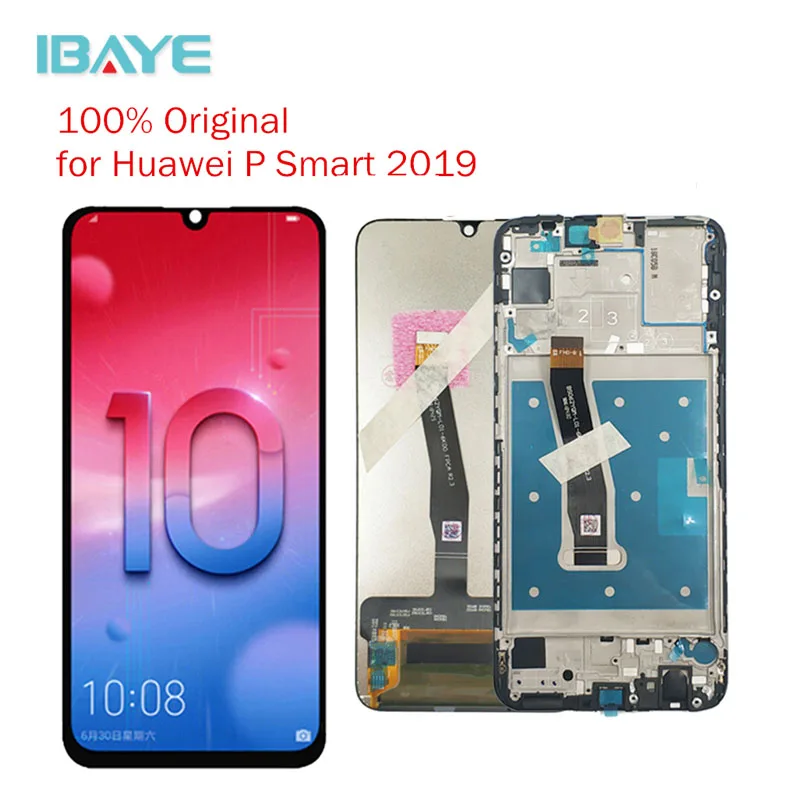 

For Huawei P Smart 2019 LCD Display Touch Screen Digitizer Assembly P Smart LCD With Frame ABB LX1 L21 l22 Replace Screen