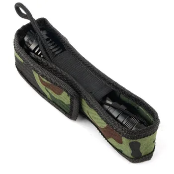 

16cm waterproof Nylon Holster Holder Case Belt Pouch for LED Flashlight Torch