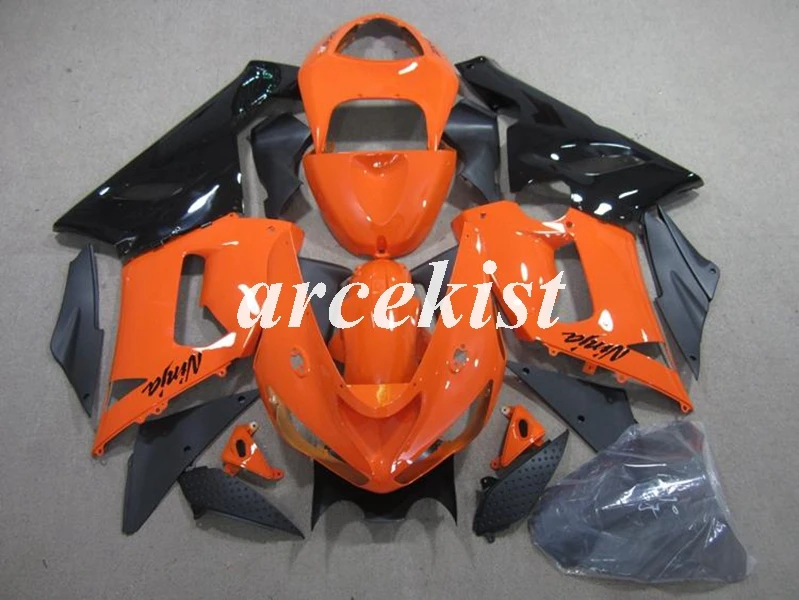 New ABS Motorcycle Fairings Kit Fit for kawasaki Ninja ZX6R 636 2005 2006 05 06 6R ZX-6R Bodywork set custom Orange black | Автомобили и