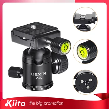 

AWEI W10 Camera ball head video dslr tripod head mount mini ballhead 360 degree rotating panoramic head for tripod dslr camera