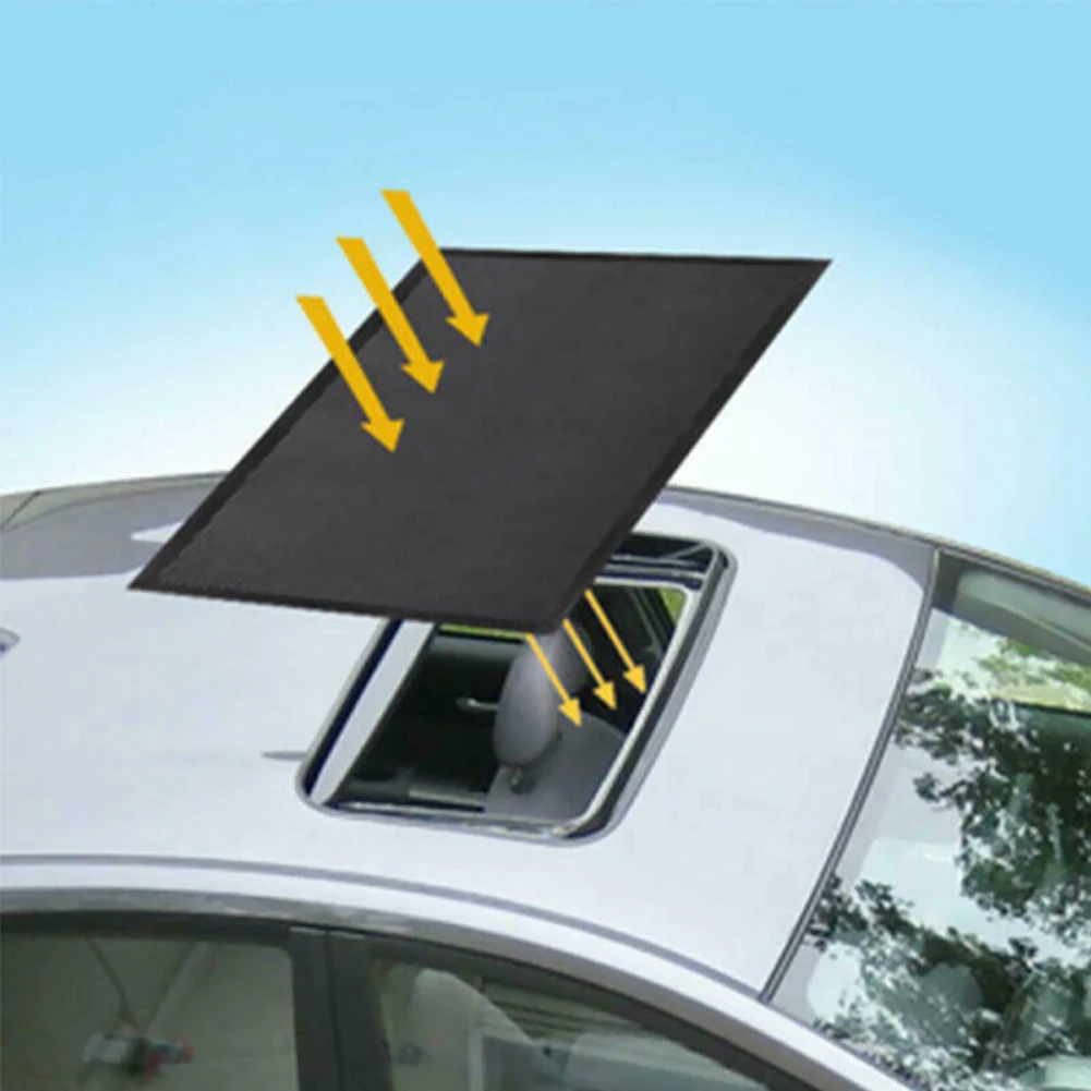 

Magnetic Car Sunroof Folding Sun Shade Roof Insulation Sunscreen Sun Visor UV