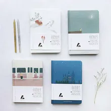 Ourstorystunds Find Andersen A5 Жесткий Чехол для ноутбука 112 страниц ТОЛСТЫЙ цветной блокнот со страницами хипстер ноутбук настраиваемый