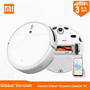 

Xiaomi Mijia Robot Vacuum Cleaner 1C for Home Automatic Dust Smart Mi App Remote Control Sweeping Mopping Cleaner WiFi APP