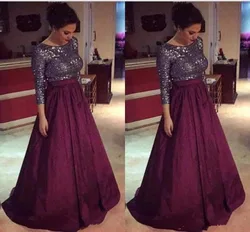 Custom A-Line robe de soiree 2019 Mother Of The Bride Dresses vestido de noiva Sequins Sexy Long Sleeve Formal evening Dresses