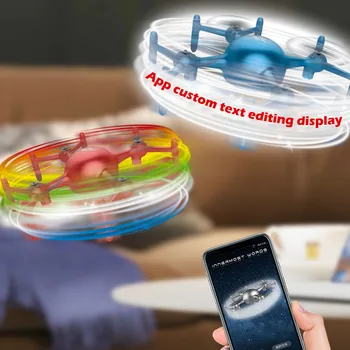 

drone model UAV outdoor fly model Gesture Remote Control Four Axis Smart Drone Custom programming LED Light Toy UAV UAV jouet