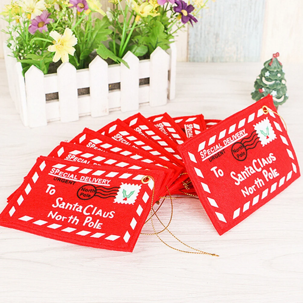 5pcs new arrival Red Envelope Christmas Candy Greeting Cards Bag Perfec Gifts For Friends Christmas Supplies