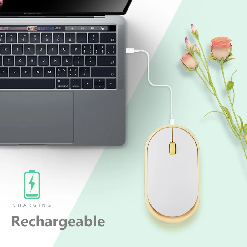 1600 dpi Bluetooth мышь беспроводная 2,4G USB светодиодный игровой мышь с подсветкой для Macbook Pro lenovo мини эргономичная Бесшумная компьютерная мышь