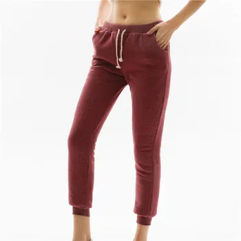 

Office Lady Harem Pants Winter Warm Trousers High Waist Stretch Pants Women Casual Thick Loose Fitness Pants